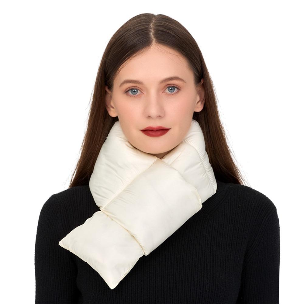 Down Cotton Cross Ring Scarves Windproof Skiing Scarve New Ring Scarf  Outdoor Sports