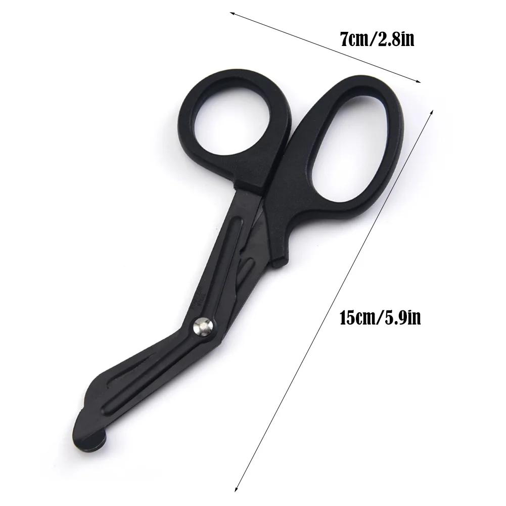 Survive Paramedic Rescue Scissor Trauma Gauze Cutter IFAK Emergency First Aid Shear Outdoor Bandage Medical Sissors Hand Tools