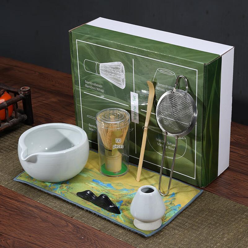 Japanese Matcha Bowl & Whisk Gift Set