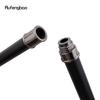 Black Ergonomics Alloy Fairy Wands Spiral  Right Hand Walking Cane Walking Stick Wand Cosplay Wedding Birthday Party Stick 92cm
