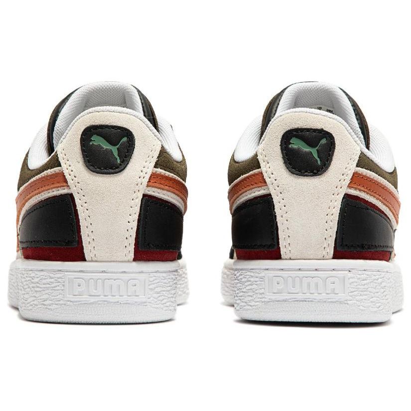 PUMA Suede Layers Unisex Deep Olive Warm Chestnut 387480-02