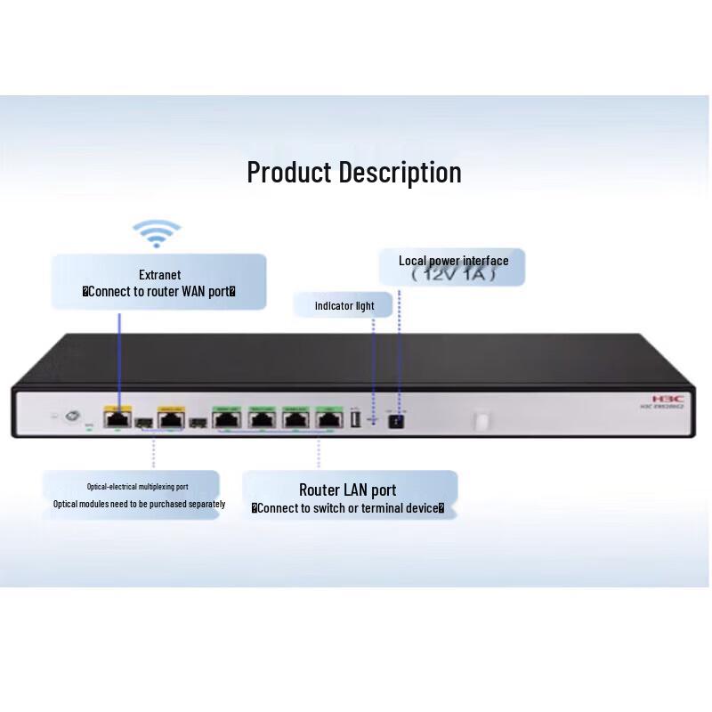 H3C ER5200G3 Multi-WAN Gigabit Enterprise VPN Router