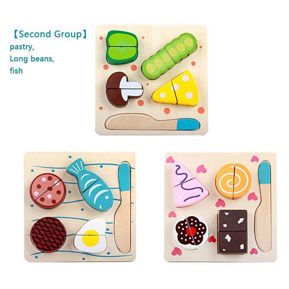 Flaches Obst- und Gemüsespielzeug für Kinder