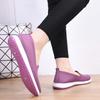 Middle-Aged and Elderly Women's Mesh Soft-Soled Work Shoes, Comfortable Slip-On Shallow Shoes, Non-Slip Casual Shoes, Mother's Shoes