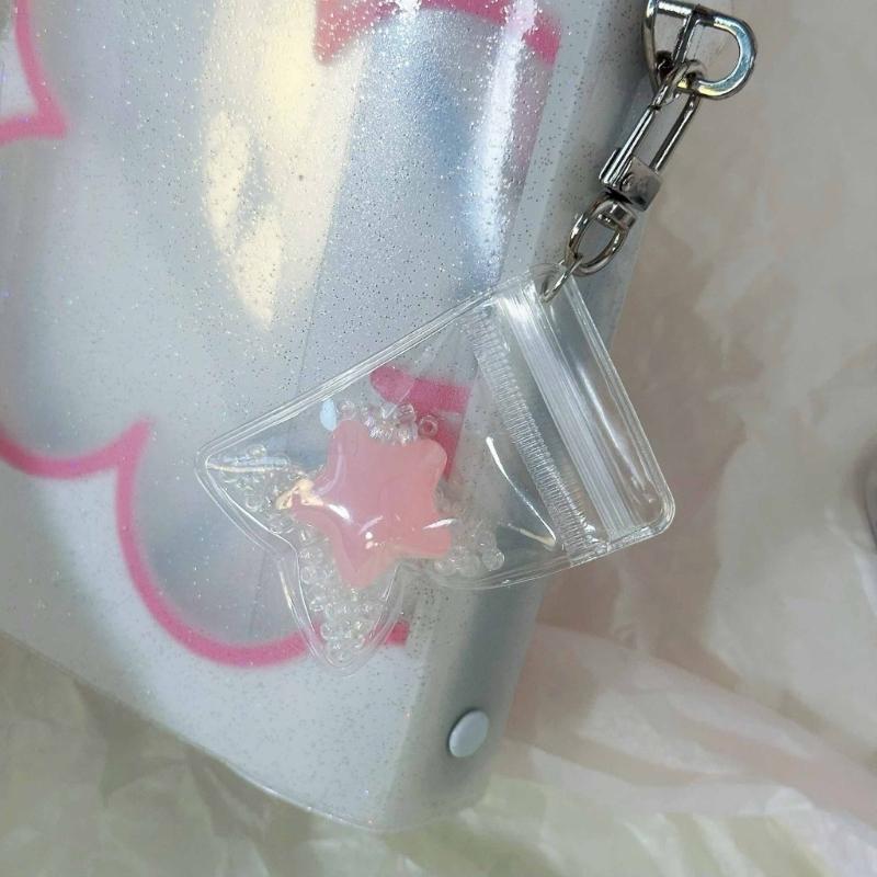 Fashionable Charm Phone Chain Accessory with Elegant Designs and Vibranting Color Portable Keychain Charm Pendant