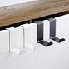 4Pcs Door Back Hooks Rustproof Anti-deform Strong Load-Bearing Coat Towel Organizer Cabinet Hanger Hooks