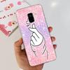 Für Samsung Galaxy A8 2018 / A8 Plus 2018 Hülle A530F A730F Silikonhülle Beliebte Pusteblumen Hülle Weiche TPU Handyhülle Schutzhülle