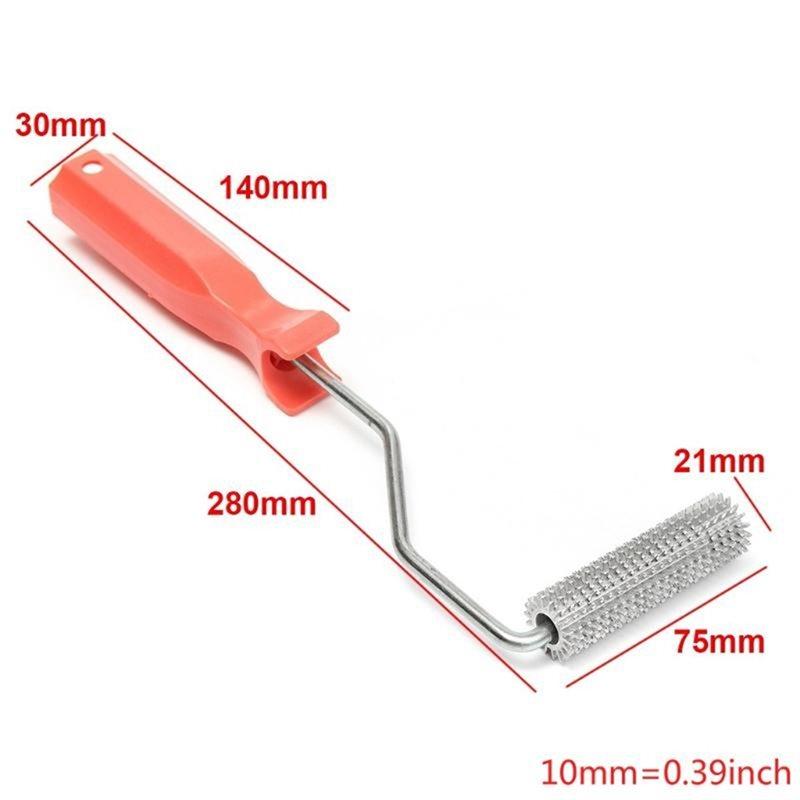 Fiberglas Kürek Rulo Kabarcık Rulo Aleti Alüminyum Alaşımlı Laminasyon Kabarcık Rulosu