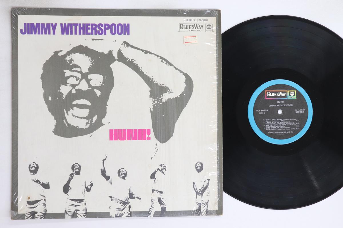

LP Record JIMMY WITHERSPOON - Hunh! BLS6040 BLUESWAY 1970 US Blues Used