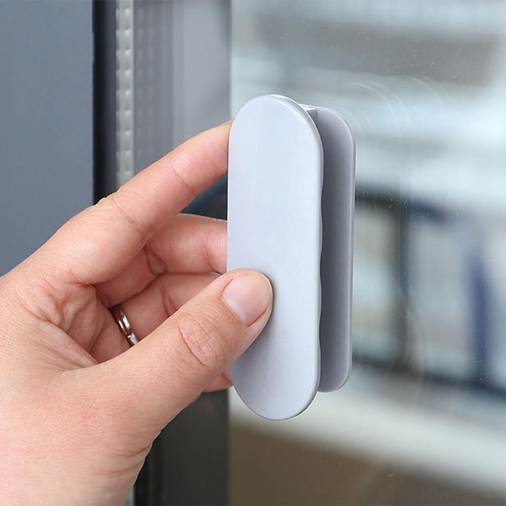 Self Adhesive Balcony Door Handle Set Durable & Stylish Cabinet Pulls No Drilling Required Simple Installation for Home
