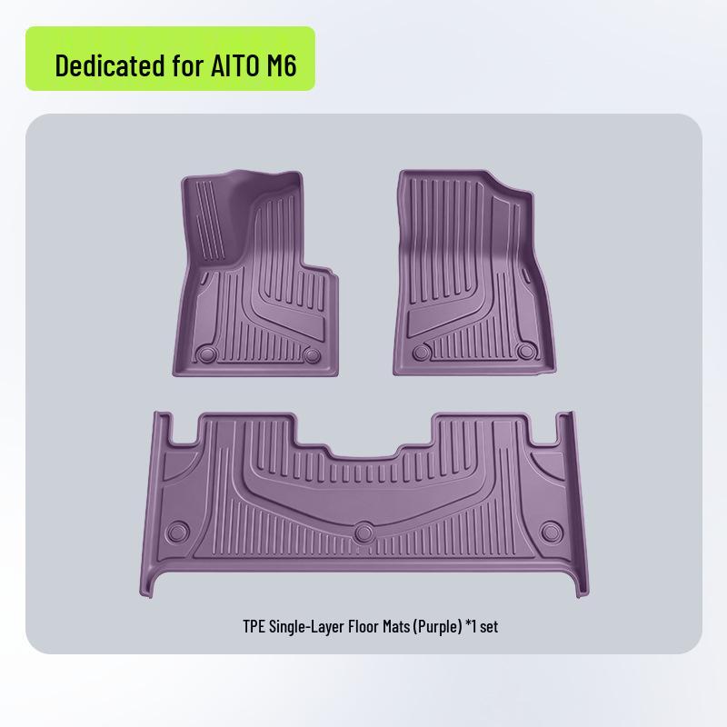 AITO M6 TPE2026 Floor and Trunk Mats for New Model Huawei Car Interior