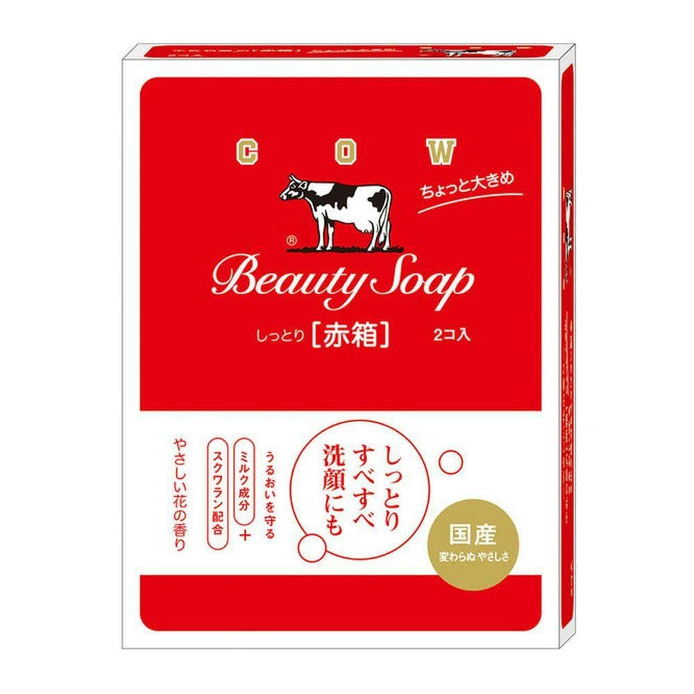 

Cow Brand Soap Kyoshinsha Red Box 125g x 2 x 6