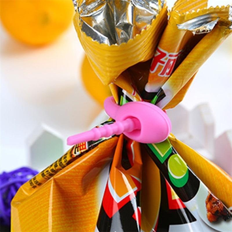 5 Pcs/lot Silica Gel Cable Ties Releasable 210mm Length Self-locking Cable Zip Ties All-purpose Multi-use Bag Clip