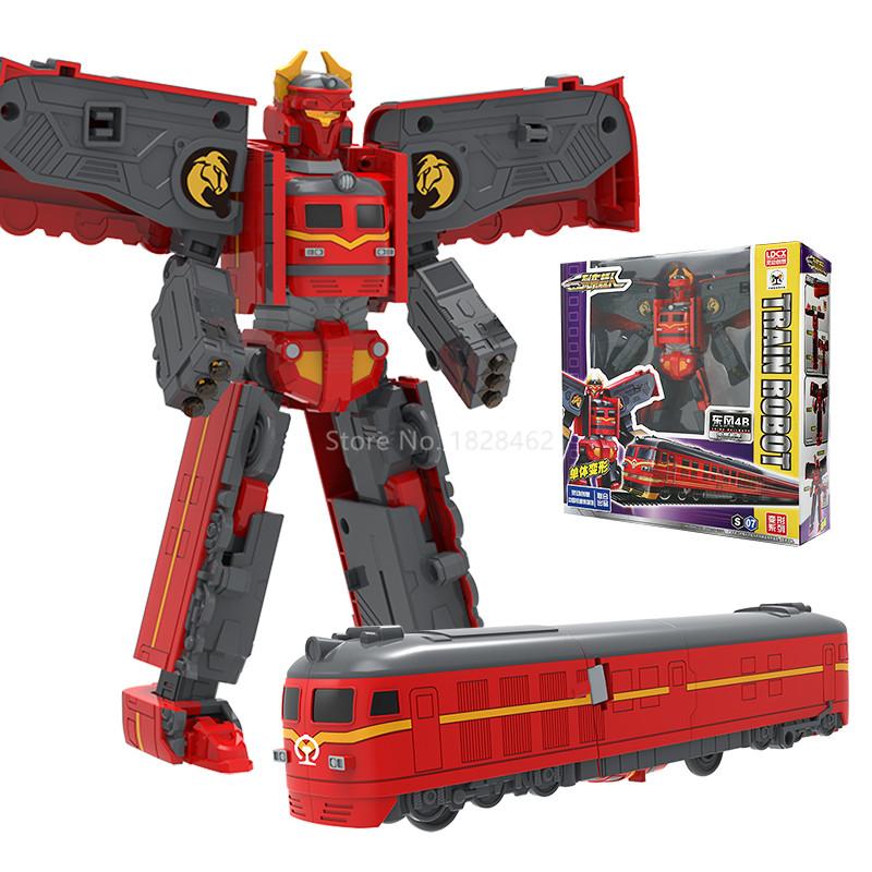 Classics China High-Speed Railway Super Train Robot Transformation Toy Deformation Car  Action Figure CHSR Toy for Kids Toys