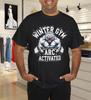 Winter Gym Arc Activated Lion Weightlifting Gym Fitness T-Shirt
