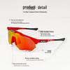 Lunettes de cyclisme polarisées unisexes - Haute définition, Protection solaire coupe-vent pour le vélo