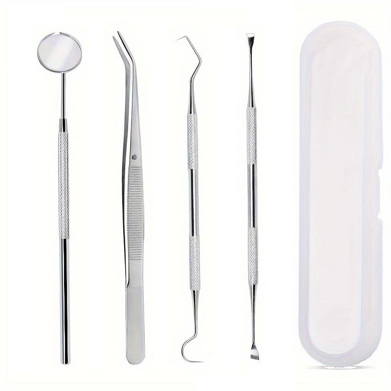 Professional Dental Cleaning Kit Stainless Steel Oral Hygiene Tools, Interdental Cleaners,Toothpicks For Thorough Teeth Cleaning