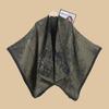 New Oriental Aesthetic Ink Double-sided Thickened Warm Shawl Women's Autumn and Winter Retro Premium Photo Shawl Cape