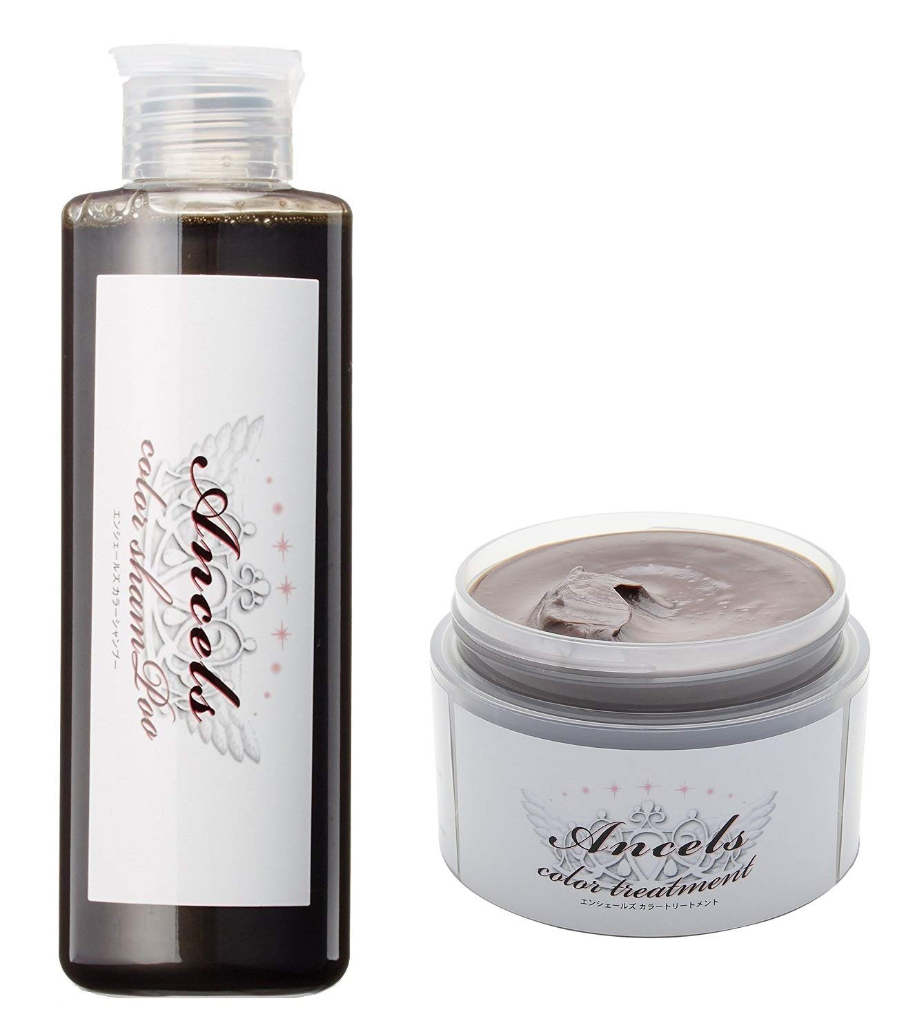 

Enchers Color Shampoo Color Butter Milk Set [Silver] & [Ash Tea]