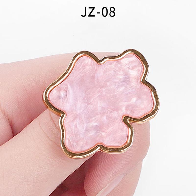 1 Pz Nuova Tavolozza per Nail Art in Pietra di Resina Anello da Dito Punte per Unghie Finte Disegno Miscelazione Colori Espositore Strumento per Manicure Fai da Te Smalto Gel