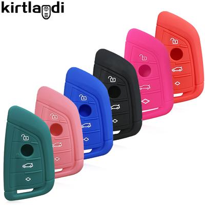 Silicone Remote Cover Key Case Protector for BMW G30 G05 X5 F15 X6 F16 7 Series G11 X1 F48 F39 X4 X3 F40 2021 Keyless Shell Fob
