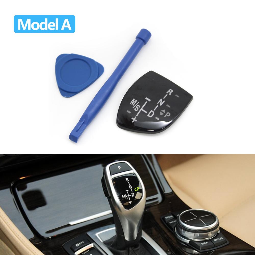 Car Gear Shift Knob Panel Gear Button Trim Cover M Sport Sticker For BMW 1 2 3 4 5 6 7 X3 X4 X5 X6 F20 F30 F31 F10 F11 F10 F11