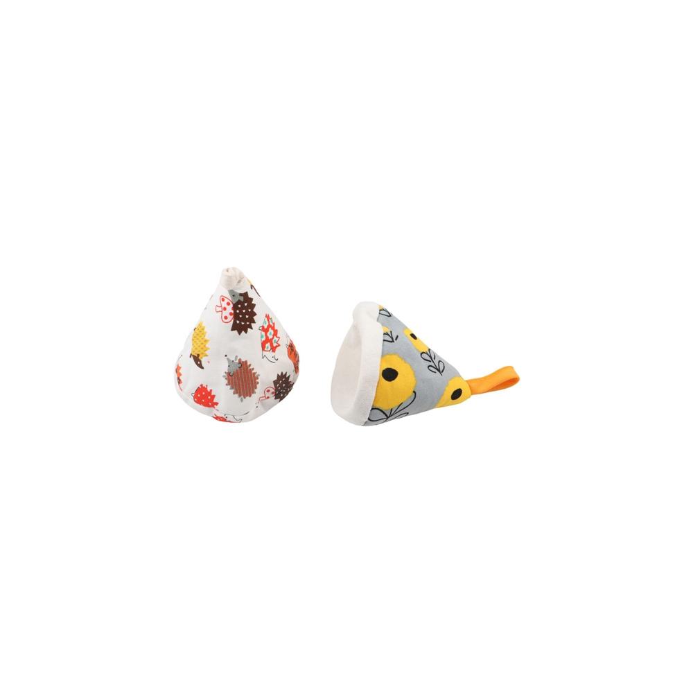 Insulation Pot Handle Cotton Pot Holder Enamel Pot Anti-Scalding Pot Triangle Hat  Kitchen