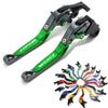 With Logo Motorcycle Folding Extendable CNC Moto Adjustable Clutch Brake Levers For Honda CB 190R CB190R CB 190 R 2015-2017