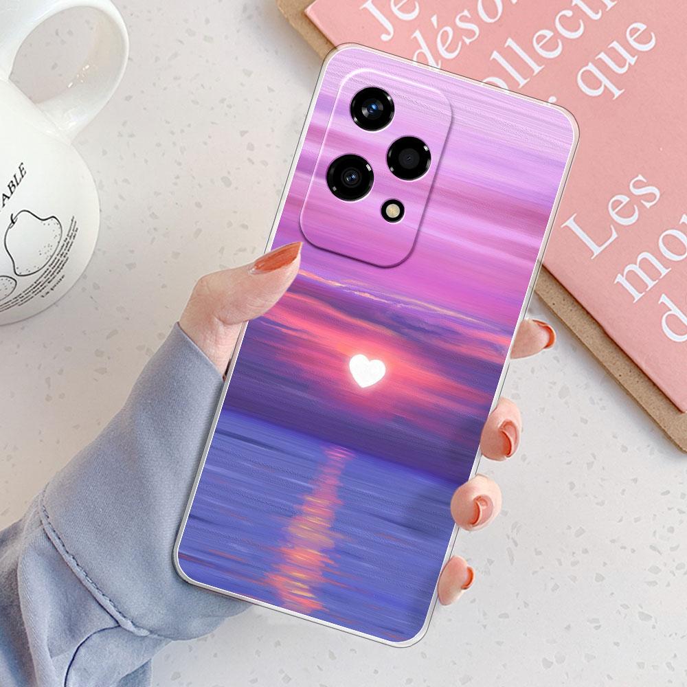 For Honor 200 Lite Case For Honor200Lite Cover Shockproof Clear Soft Silicone Phone Case on Huawei Honor 200 Lite Fashion Funda
