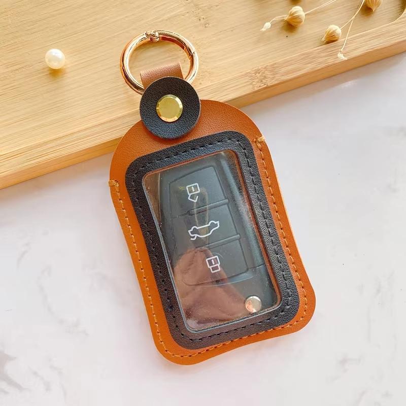 Car  Case Cover Remote Protection Shell Accessories Car Key Storage Bag Key Protector Smart  Chain Coin Holder Universal
