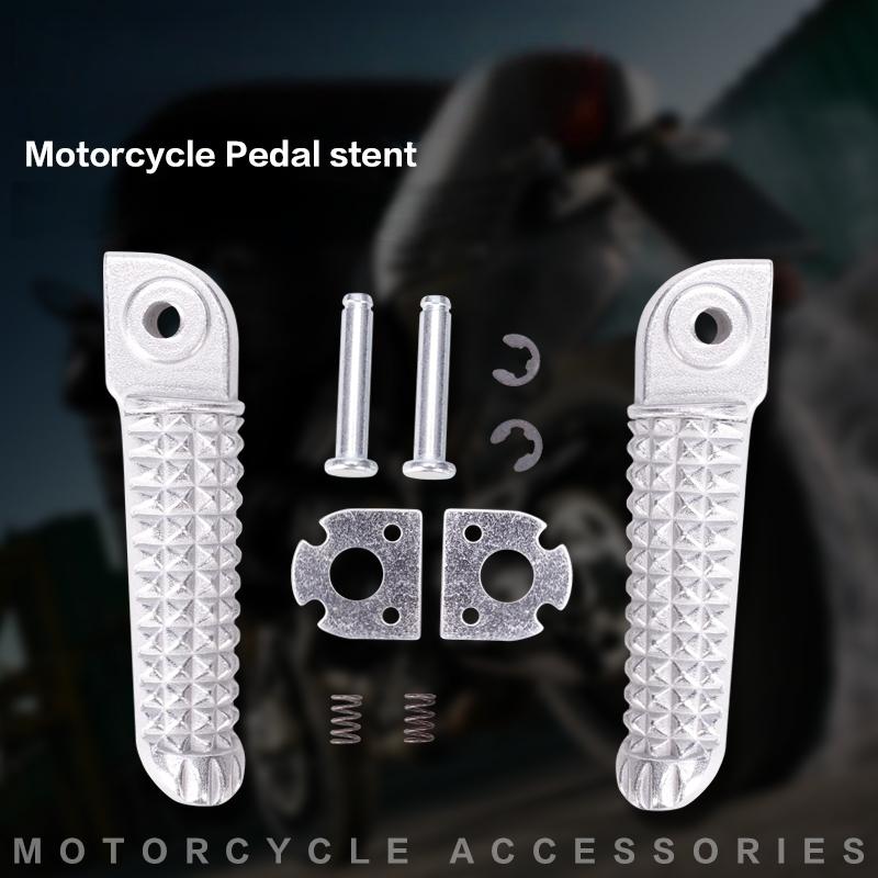Set Of Rider Footrests For FZ6, FZ1, R6, R3, MT09, MT07, R1, R15, R25, FZ8, YZF600, YZF1000, XJ6 Motorcycle Front Foot Pegs