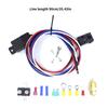 60A Automotive Relays Kit 12V 4 Wire Engine Grounding Switches For Cooling Fan Wiring Harness