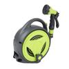 Portable Hose Reel, High Efficiency Water Hose Reel with Spray Nozzle 39.4 Feet for Garden