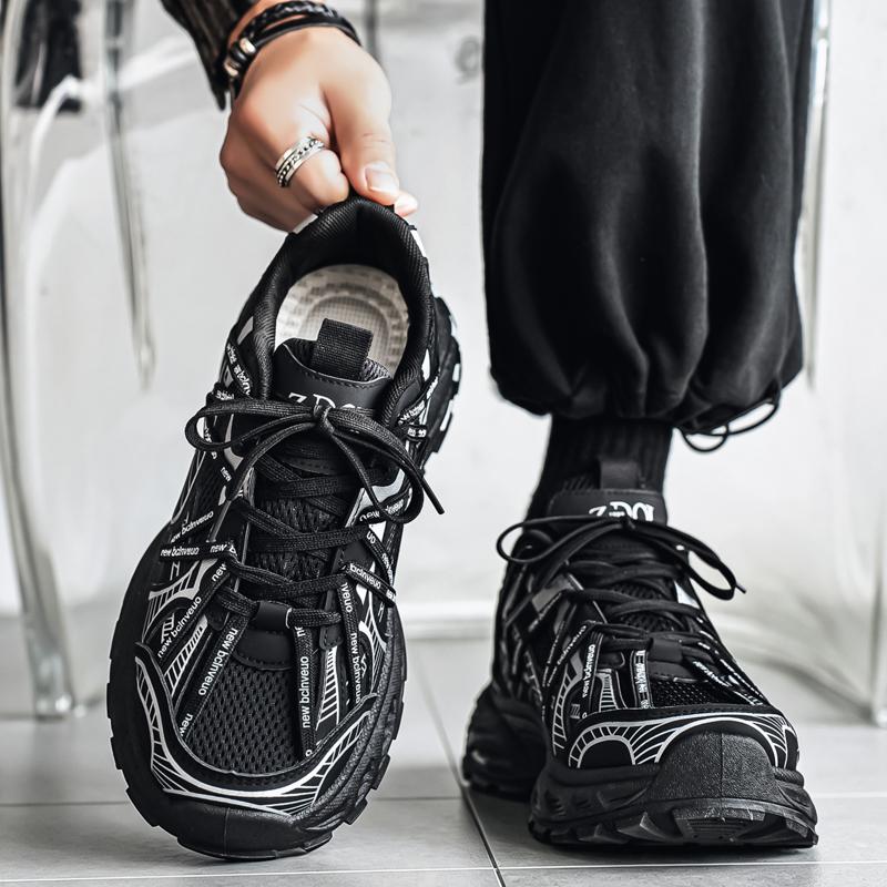Men 's Casual Four Seasons Fashion Students Comfortable Sneakers Boys Trending Soft Sole Breathable Shoes