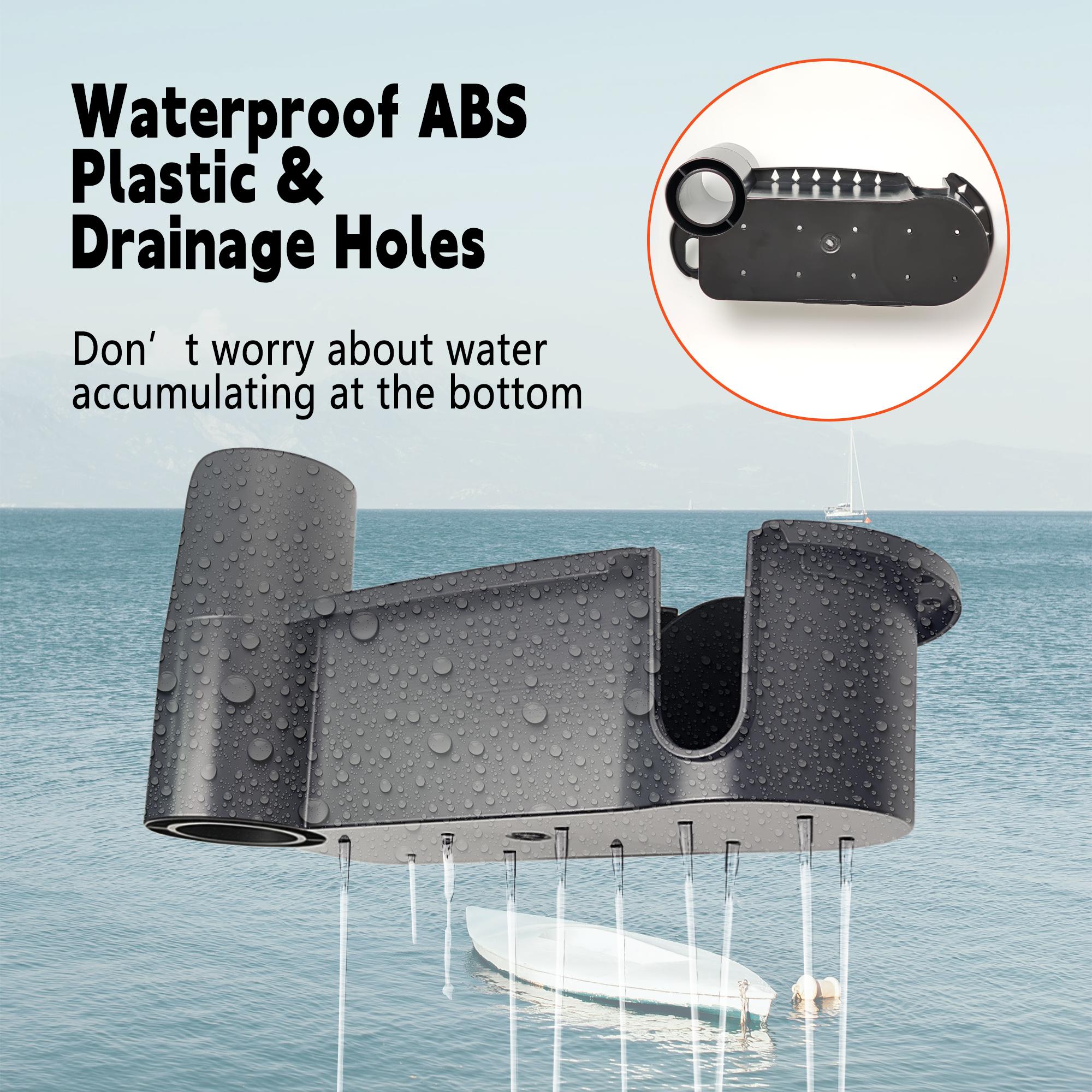 Boat Cup Holder Storage Accessories Boat Caddy Organizer for Fishing Bass Boat Kayak Pontoon Jon Boat MSDS047-1