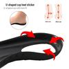 TPU Arch Support Insoles for Knock Knees & Flat Feet, Foot Eversion Correction Pads