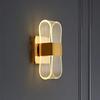 Nordic Luxury Wall Lamp LED Bedside Lamp Aluminum Wall Light Modern Living Room Background Wall Decorative Light