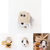 Snoopy Charlie Plush Keychain With Face Covering