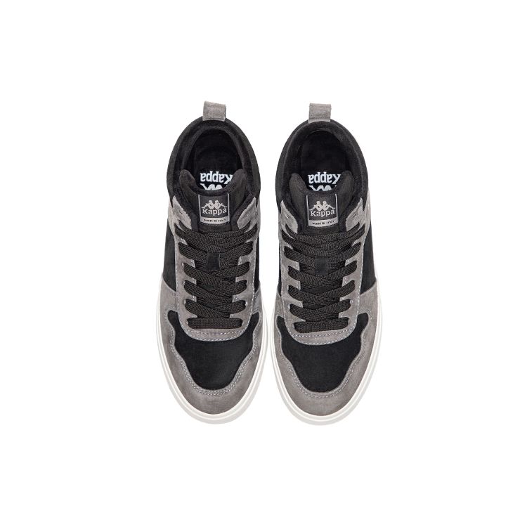 Kappa Fleece Lined Warm Non-Slip Durable High-Top Skate Shoes Unisex Sneakers Black K0DZ5CC55CJ1-990