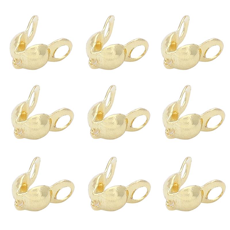 Kupfer-Schnallenverschluss für DIY-Halskette, Armband, Ohrringe, Schmuckherstellung, Bastelzubehör