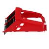Red Plastic Gas Tank Side Covers with Grill 2GU 2171L 00 00 Stylish Protective Replacement for Banshee 350 YFZ350