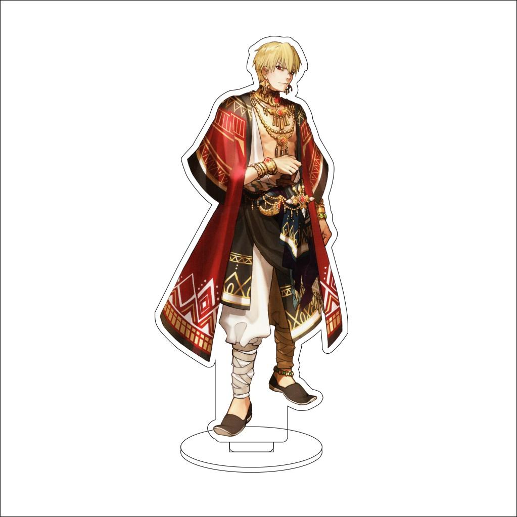 16CM Anime Fate stay night Cosplay Acrylic Stand Ornaments Sakura Matou/Illyasviel von Einzbern Figure Stand Halloween Gifts