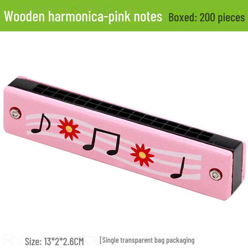 Hochwertige Mundharmonika aus Holzlegierung – das perfekte musikalische Geschenk für Kindergarten- und Grundschüler