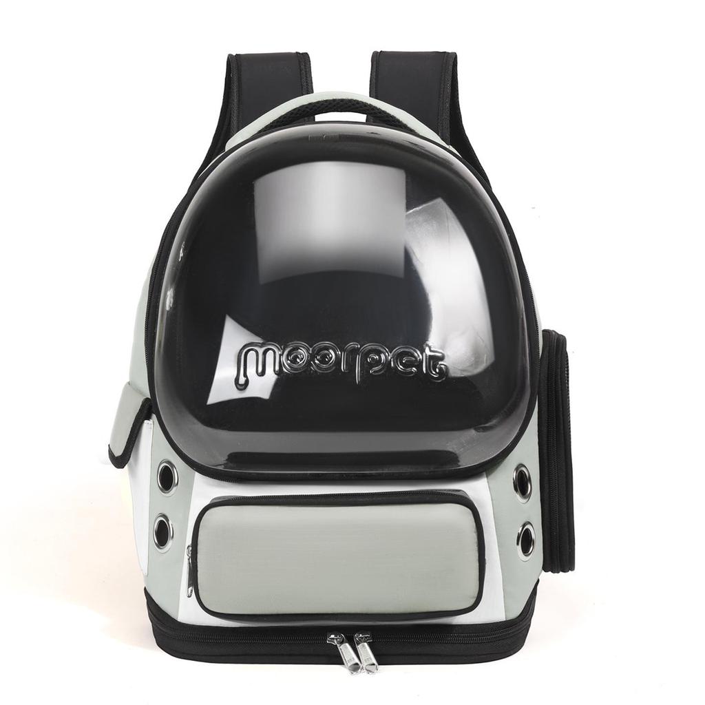 Large Capacity Transparent Pet Backpack - Breathable Space Capsule Design for Cats