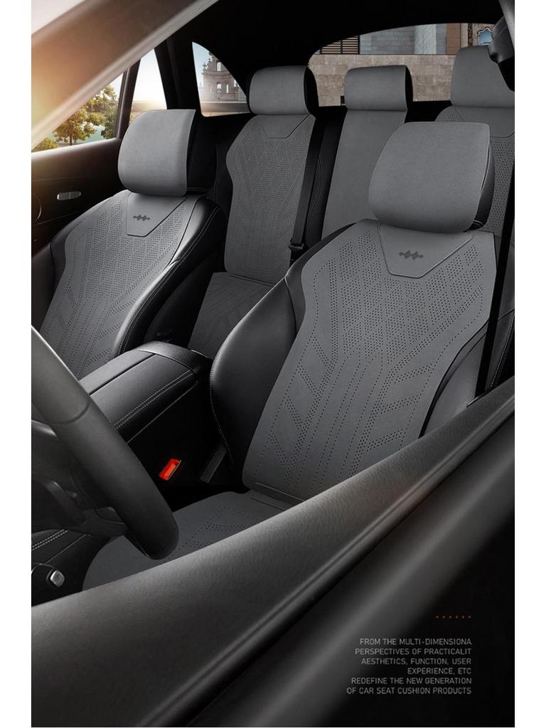 Universal Leopard 8 Breathable Seat Covers for 2025 Fangchengbao 5-Seater – All-Season Titanium 3 Cushions