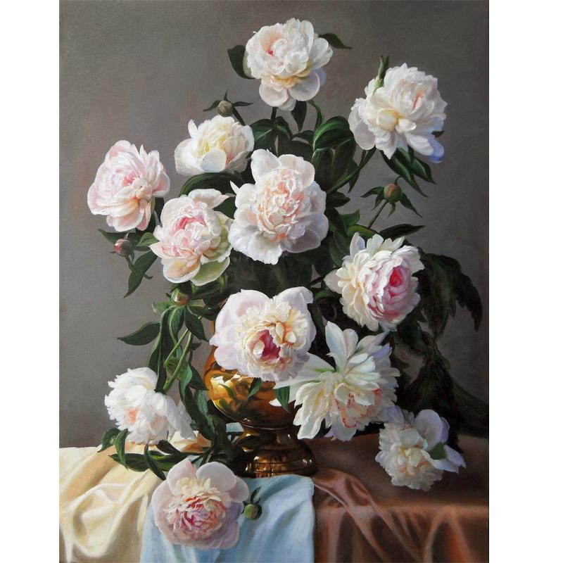 Алмазная вышивка животные искусство вышивка крестом полная алмазная мозаика цветочная DIY алмазная живопись 20x30cm