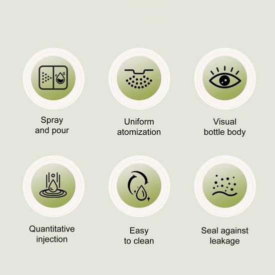 Oil Sprayer Bottle 2 In 1 Glass Oil Dispenser And Sprayer 500ml Efficient Oil Control Cooking Multi-Function Kitchen Tool for Olive Oil Vinegar