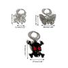 Pack of 2 Stylish Punk Shoe Buckles Adornments Unique Accessories for a Fashionable Look Shoe Buckles with Punk Styles