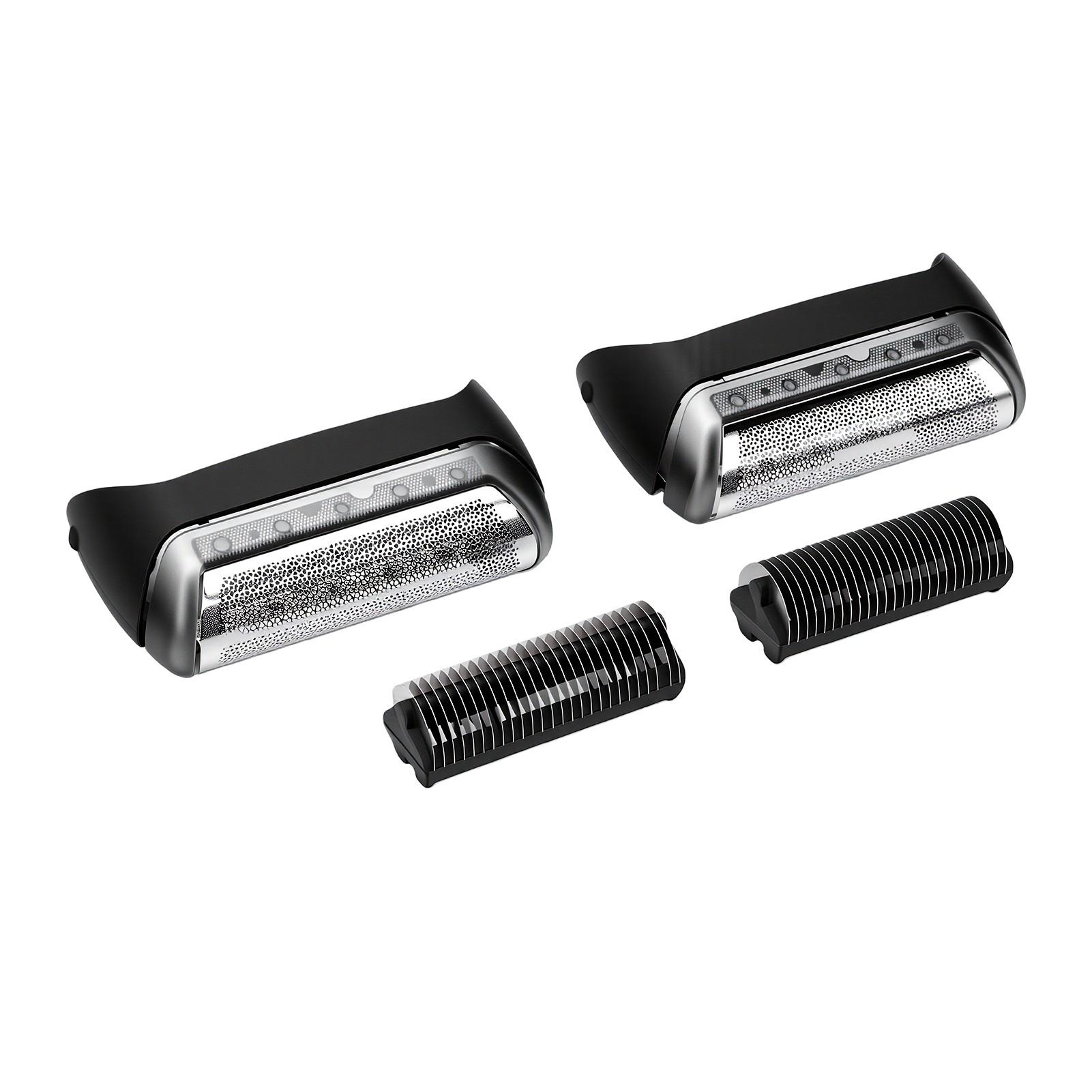 Foliekop Vervanging voor Serie 1 1000 2000 10B 20B Trimmer Scheeraccessoire Folie Snijblad Hoofd 2 stuks