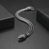 Schädel Perlenarmband Herren Dominant Retro Punk Trend Armband Gothic Hip Hop Rock Motorrad Fahren Schmuck Geschenk